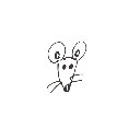 らん の絵: ねずみ