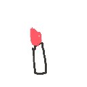とと の絵: ろうそく