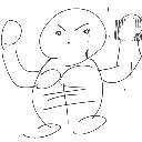ゆsdhc の絵: ごりら