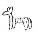 おすけ の絵: しまうま