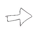 ああ の絵: やじるし