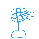 けん の絵: せんぷうき