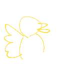 ねーねー の絵: いんこ
