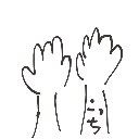 さらららら の絵: みぎて