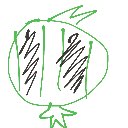 けいた の絵: すいか