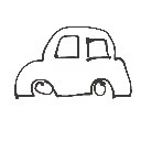 ちか の絵: くるま