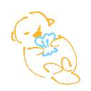 みはす の絵: らっこ