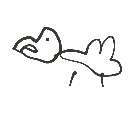 うんちたいち の絵: らくだ