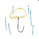 アスペルガー症候群 の絵: かさ