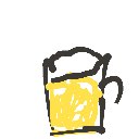 ロック・リー の絵: びーる