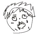 ヒロチャん の絵: ぶさいく