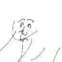 天才だと思ってた の絵: かかし