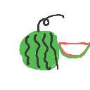 nasu の絵: すいか