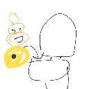 やったー の絵: といれ