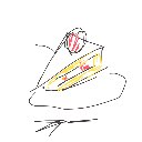 にゃちん🤫 の絵: けーき