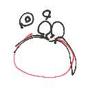 せっか の絵: がまぐち