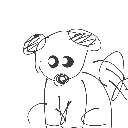 せっか の絵: いぬ