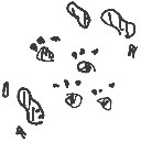 すす の絵: あしあと