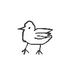さやこ の絵: からす