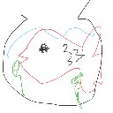 ひとみ の絵: きんぎょ