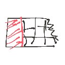 かな の絵: ちょこれーと
