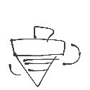 まこ の絵: こま