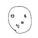 まこ の絵: らすく