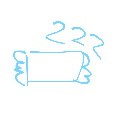 にゃんこ の絵: まくら