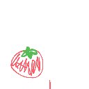 にゃんこ の絵: とまと