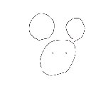 サカナ の絵: ねずみ