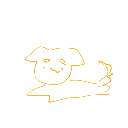 北ですね の絵: いぬ