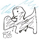 さやさや の絵: からす