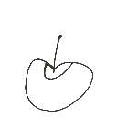 みう の絵: りんご