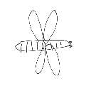 とり の絵: とんぼ