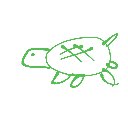 そら の絵: かめ