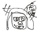W肉厚ビーフ の絵: かんな