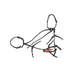 W肉厚ビーフ の絵: くびしめぷれい