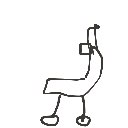 山之内孝子 の絵: いす