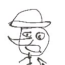 W肉厚ビーフ の絵: うそっぷ