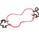 こち漫画家 の絵: にく