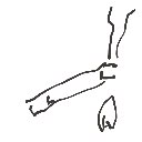 コウジ の絵: たばこ