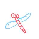 れん の絵: とんぼ