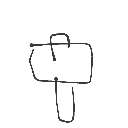 れん の絵: かなづち