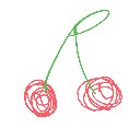 かんな の絵: さくらんぼ