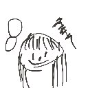 いづここ の絵: ここな