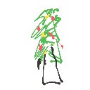 しゅうご の絵: くりすますつりー