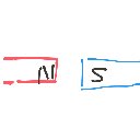 わわ の絵: じしゃく