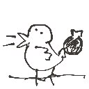 さやか の絵: からす