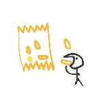 ゆうちゃん の絵: かきのたね