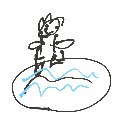うんこ の絵: ぬま